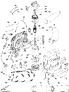 Exploded Diagram A Diagram and Parts List for GW150-24 Type 3 Black and Decker Leaf Blower / Vacuum